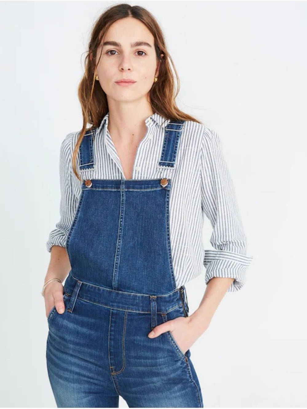 Madewell Roadtripper Overalls in Brodie Wash - Super Stretch - Size Sm - Picture 4 of 7